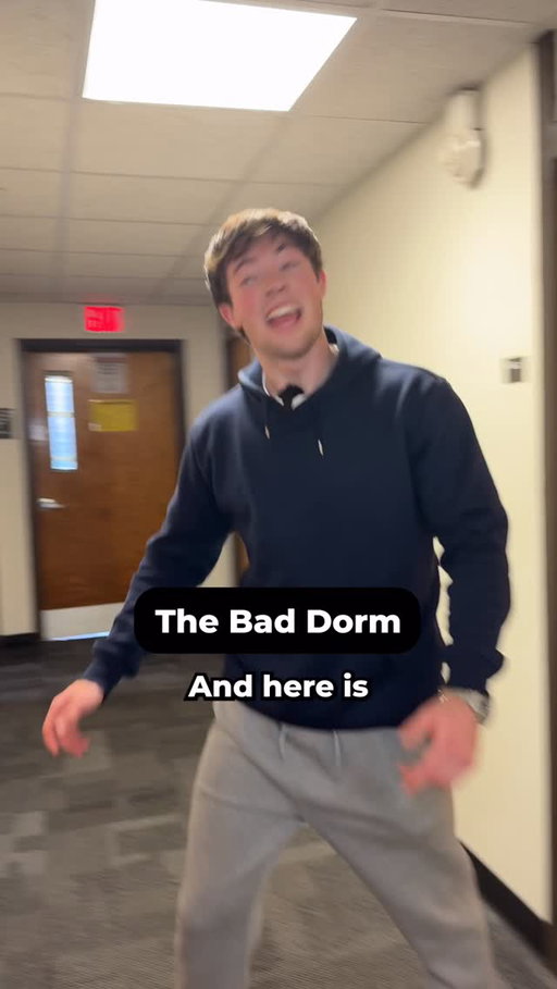 Did you get a good or bad dorm? @_coreynichols_ #college #collegelife #collegehumor #dormlife #dorms