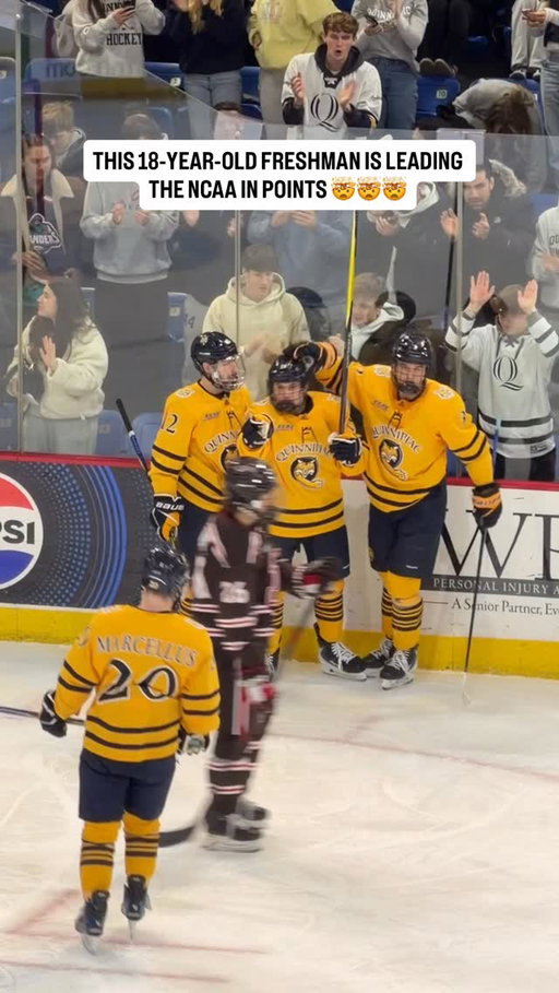 Ethan Wyttenbach was a STEAL in the 5th-Round last year 🤯 @qu_mih 

He led the NCAA in points going into tonight and he already has another three points in this game 🚨