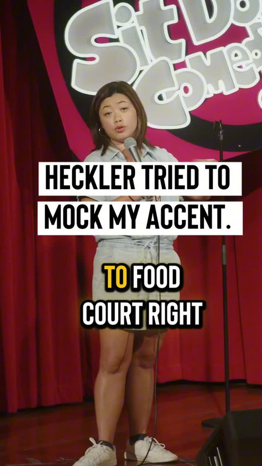 A heckler tried to mock my accent. I turned it into content. 

Catch You Pho Real touring Australia. Come for the accent. Stay for the trauma. 
🎟️ Tickets in bio. #funny #comedy #asian #australia