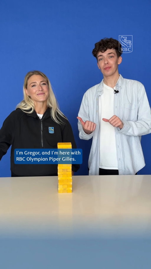 #Sponsored From games to money gains! #RBCOlympian @pipergilles and friend @gregorreynolds chat budgeting, spending habits, and how the @RBC Mobile App keeps them financially on point. 

Cheer on Piper and the rest of @teamcanada at the 2026 Milano Cortina Winter Olympic Games!