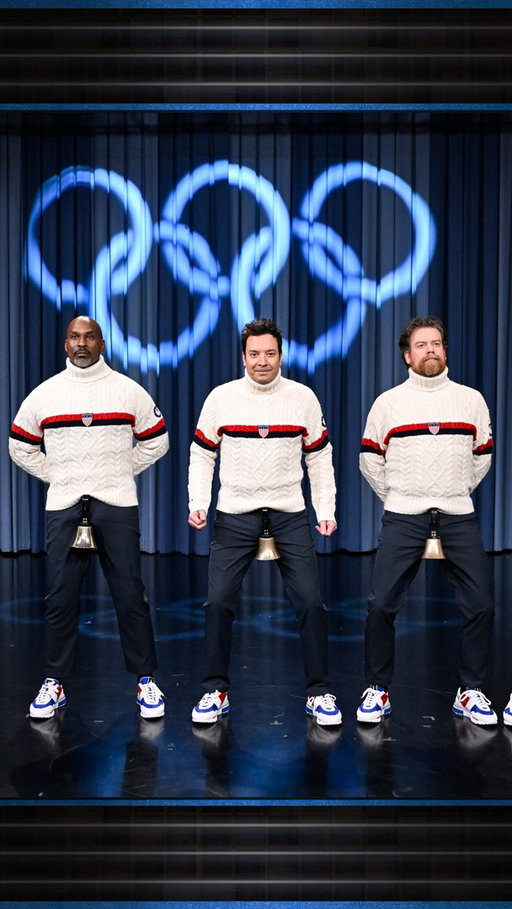 The Westminster Thrust Ensemble performs the @nbcolympics theme! #Olympics2026 #FallonTonight