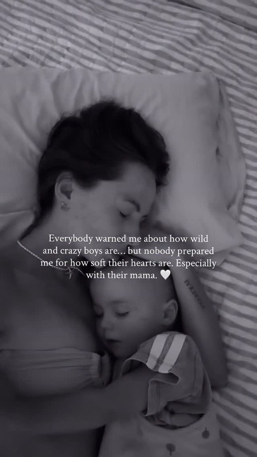 Nobody talks enough about this part…
Yes, boys are loud, messy, wild and constantly moving 
but they’re also ridiculously affectionate, protective, and somehow still need their mum in the sweetest little ways.

It’s the best kind of chaos. 🥹