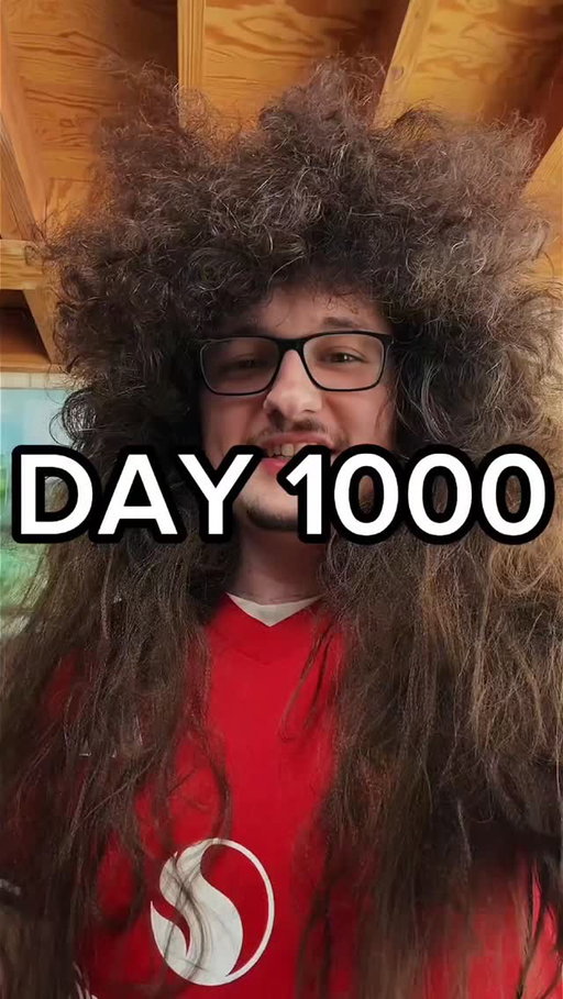 Day 1000 of not cutting my hair, please let this end.