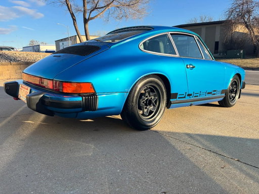 1977 911S Minerva Blue  2026 update 

New @vredesteintires sport classic tires

So this is a bunch of steps for a proper result. Wheel decon and weight removal pre tire shop. Light decon after tire install. Coat wheels. Denib tire sidewalls, strip and repaint lug nuts and hubs. Reinstall and torque to spec. Dress tires with Sateen from @detail_division. 

Repaint dingy jack point covers.

Replace clear fog light lens with yellow.

A bunch of small steps for a great result. 

Ready for more miles and smiles! 

#porsche911s #minervablue #aircooledcool #detailedbytate #proper