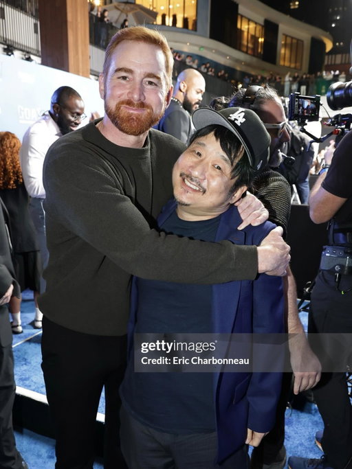 Mom and dad went to a premiere 
Go see @goatmovieofficial 
🥟 @bobbyleelive