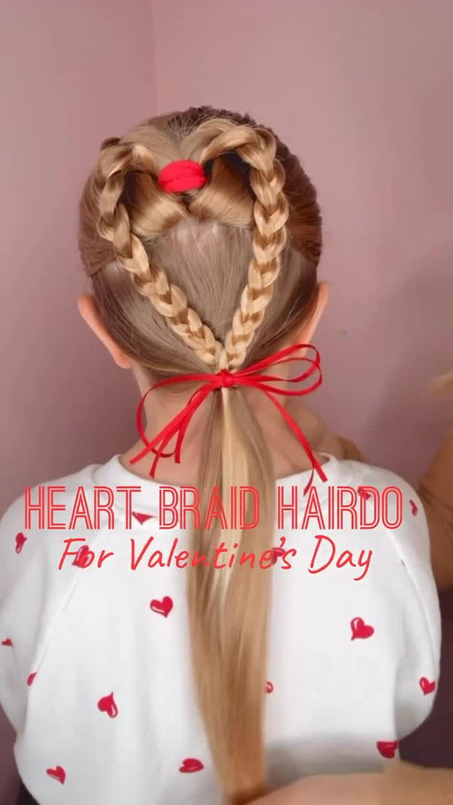 HEART BRAID HAIRDO ❤️ This is my favorite hairstyle for Valentine’s Day! It’s an easy one. It comes out looking so cute! Make sure you save this one and follow us for a daily hairstyles!
.
Comment SHOP below to receive a DM with the link to this post on my LTK ⬇ https://liketk.it/5RCqF #ltkvalentine
.
Valentine’s Day hairstyle, hairstyle, hair tutorial, hair tutorials, Valentine’s Day