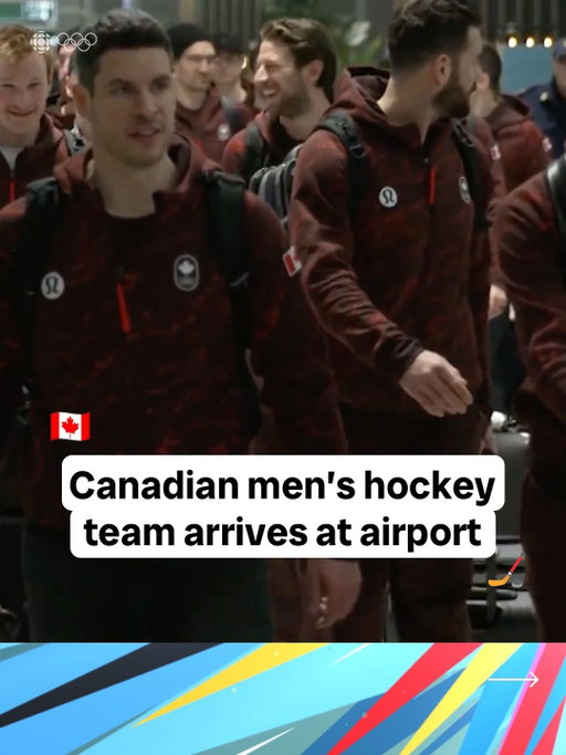 The squad is back together and has arrived to #MilanoCortina2026 🇨🇦🏒