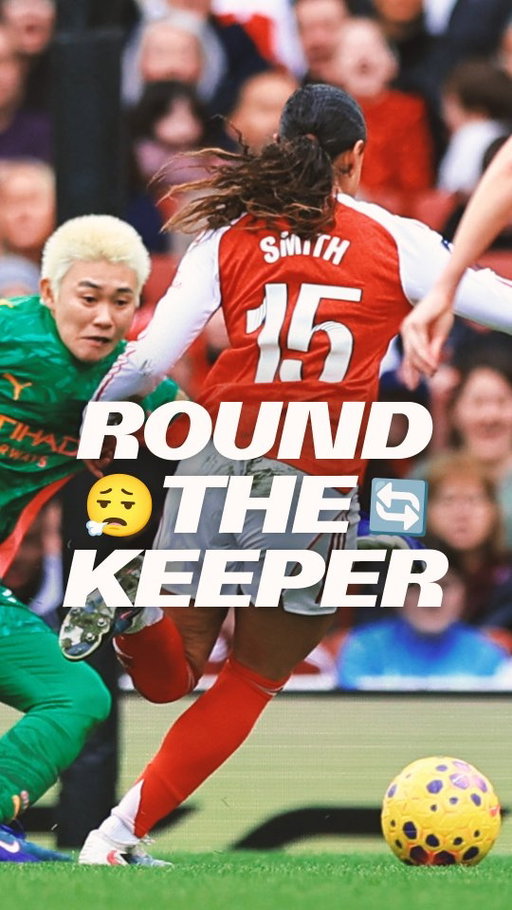 Beating the keeper with great composure 😮‍💨

Mariona with a beautiful ball to set up Olivia Smith who makes no mistake in front of goal!