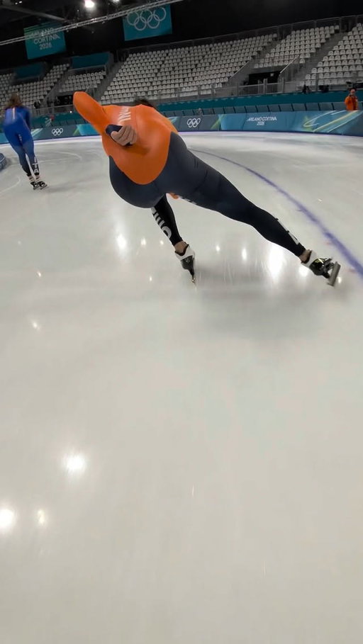Floating around the Olympic Oval 😍