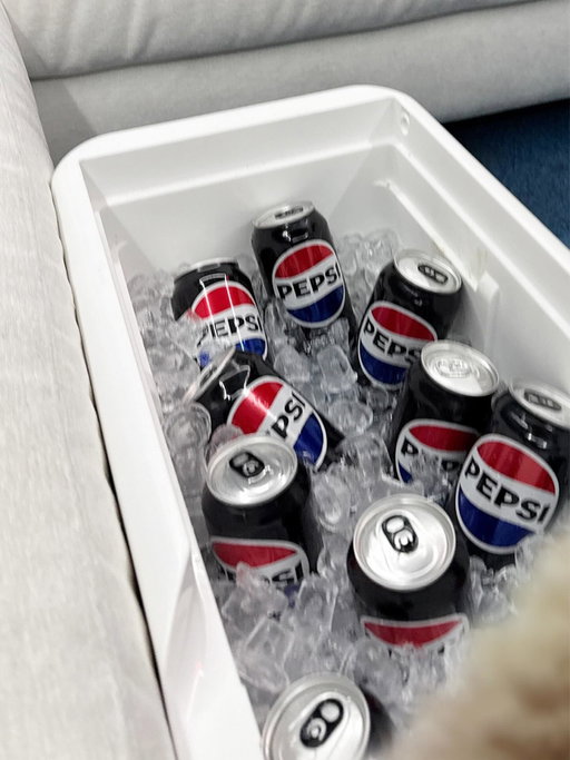 What are my chances of getting this through stadium security? I got friends waiting. Link in bio.

#OfficiallyTeamPepsi