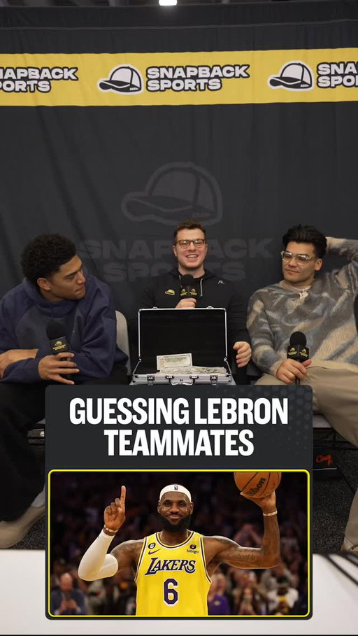 Guessing LeBron James Teammates w/ @kyledhamilton & @pukaizded for $5,000 🏀