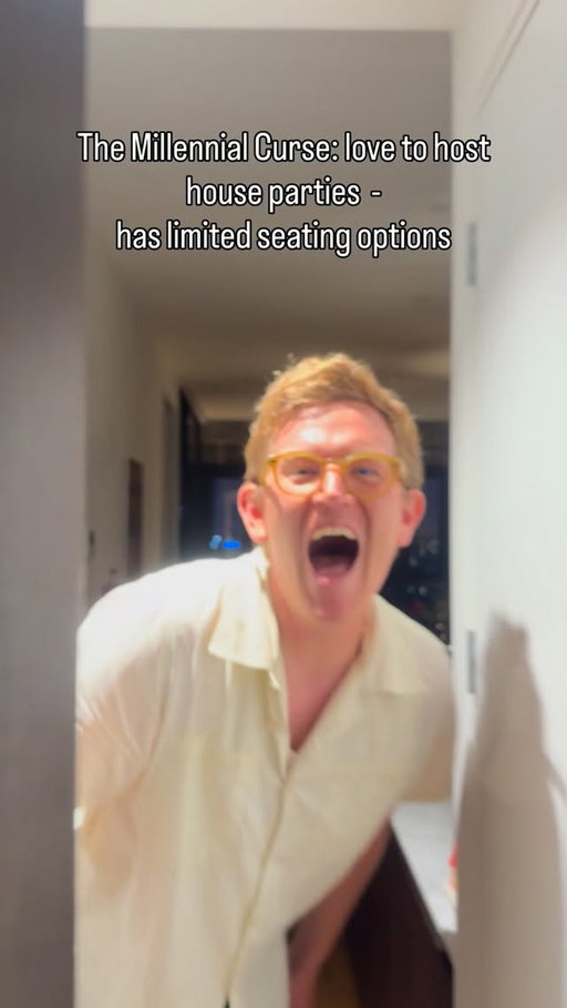 “Oh I’m more than happy sitting on the floor, it’s not even that hard”