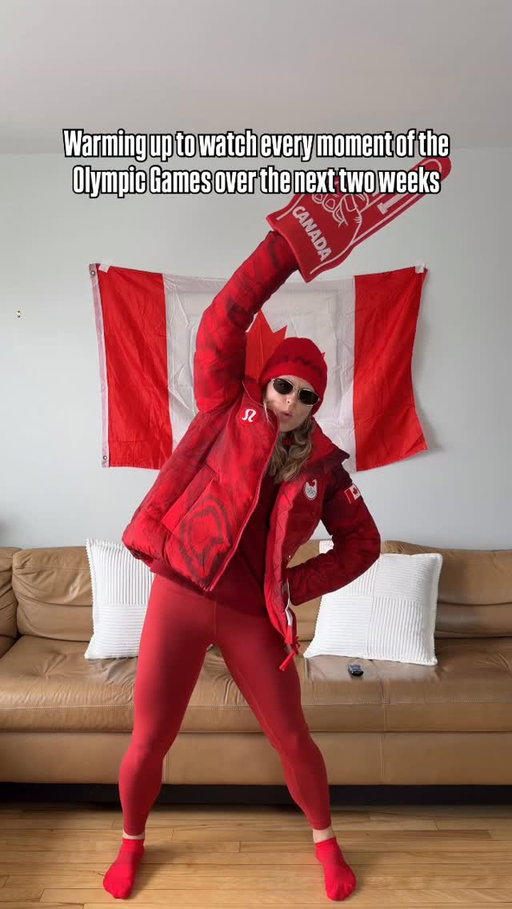 Didn’t your coach ever tell you that warming up is very important?? Serious business over here 🇨🇦 

@teamcanada 

#Olympics #milanocortina2026 #teamcanada