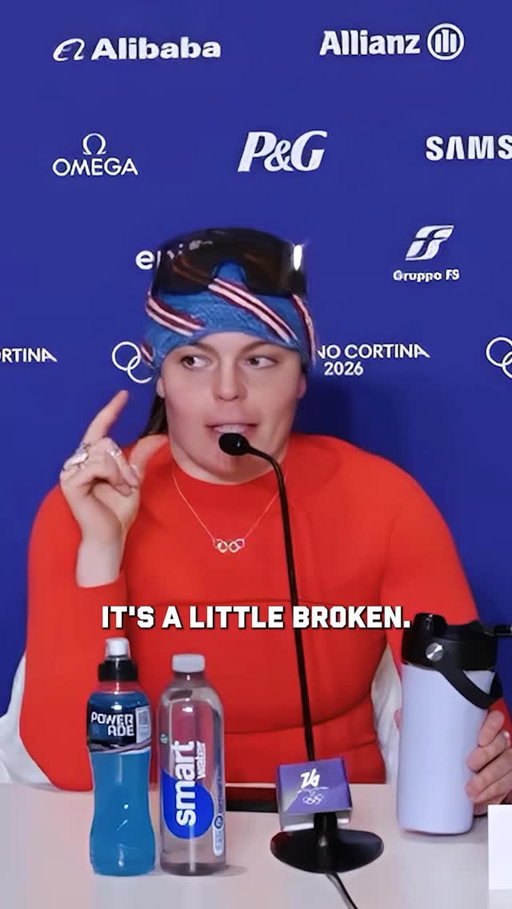 @breezyjohnsonski’s Olympic gold medal did not pass the jump test 😂

#WinterOlympics