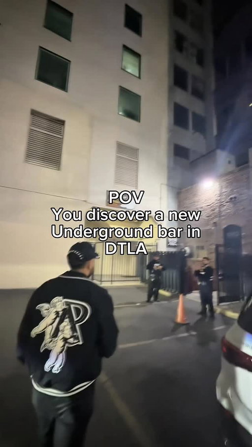 DTLA is so big, I know there’s so many spots like this that I probably pass by all the time. This summer ima start discovering 

#fyp #dtla #barhopping #undergroundbar #pov