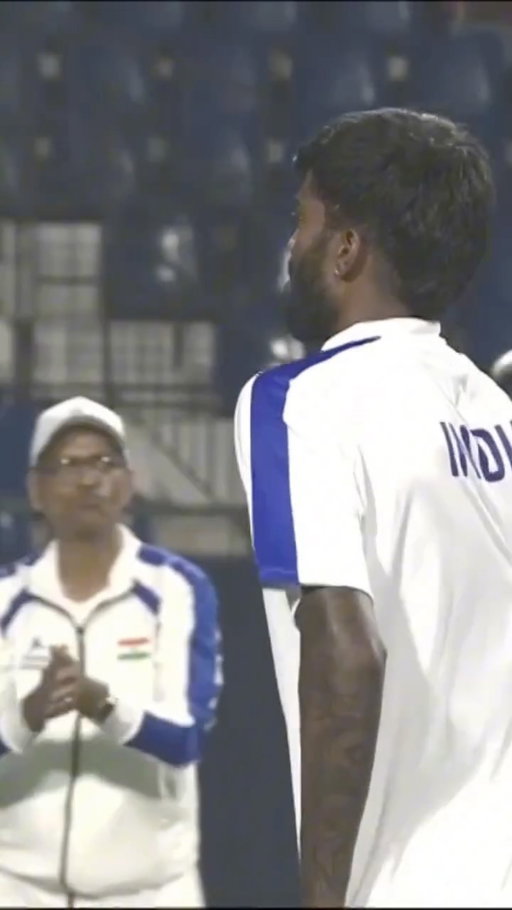 Clutch shot making 🇮🇳

Dhakshineswar Suresh pulled out some of best shots in his victory over Guy Ouden! 🔝

#daviscup