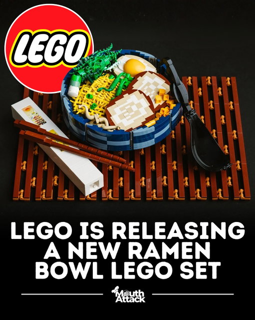 LEGO has confirmed that a ramen bowl set is officially in development after a fan-designed concept was approved through the LEGO Ideas program. The build reached the required 10,000 supporter threshold and successfully passed LEGO’s internal review process, allowing it to move forward toward becoming a commercial product. The model features a detailed brick-built ramen bowl, complete with noodles, egg, toppings, chopsticks, and a spoon — designed as a display-focused set rather than a playset.

At this stage, the ramen set has not yet been released, and LEGO has not announced a final design, piece count, price, or launch date. As with all LEGO Ideas projects, the concept will now be refined by LEGO designers before an official reveal. Based on typical Ideas timelines, the finished set is expected to arrive at a later date once development is complete and marketing details are finalized.