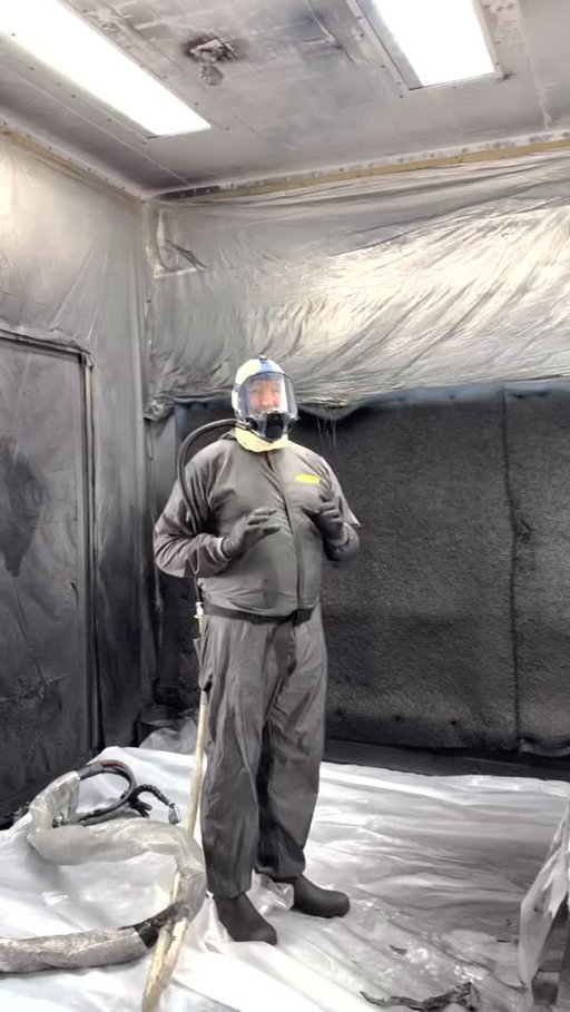 While everyone’s prepping their Super Bowl snacks, we’re out here coating a football in LINE‑X. Happy Super Bowl Sunday! 🏈 

#LINEX #SuperBowl