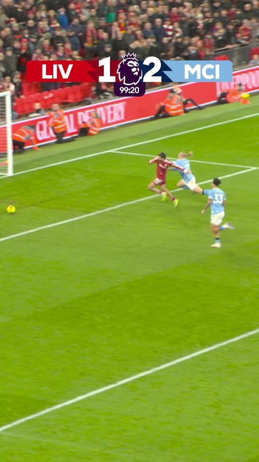 Have you ever seen a match end like this?! 🫨 @liverpoolfc @mancity