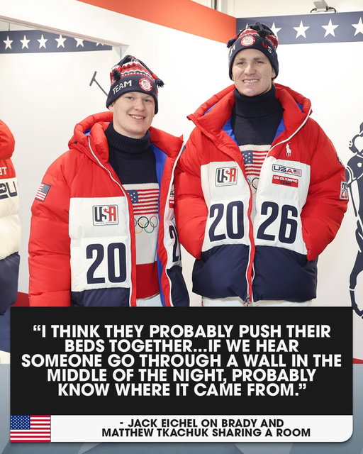 There’s so much room for activities! 😂 

Watch NHLers take the ice at the #MilanoCortina2026 #WinterOlympics beginning February 11 on @nbcsports, @peacock, @cbc.sports, @cbcgem, & @sportsnet!