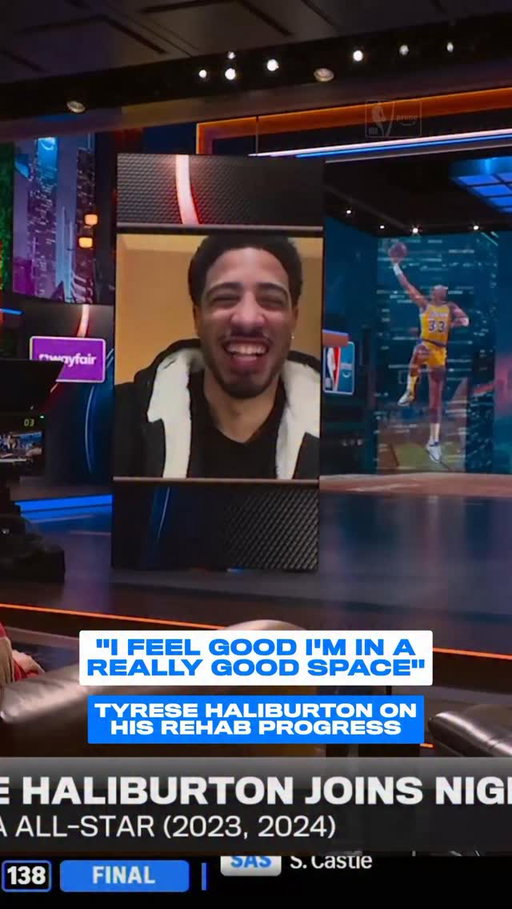 Tyrese Haliburton breaks down his physical and mental progress after his Achilles injury 👏