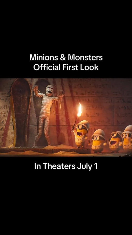 The Minions are BACK 👏
Check out the new trailer for #MinionsAndMonsters - Only in theaters July 1.