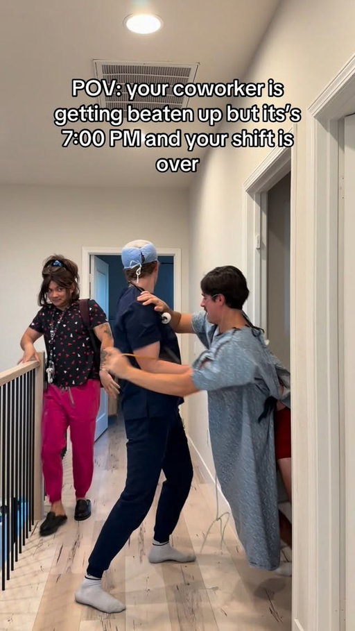 Management said no overtime and also I’m not getting paid enough for this shi. @nurse_austin_ @joeystpierre #nursejohnn #nurse #nursing #healthcareworker #comedy