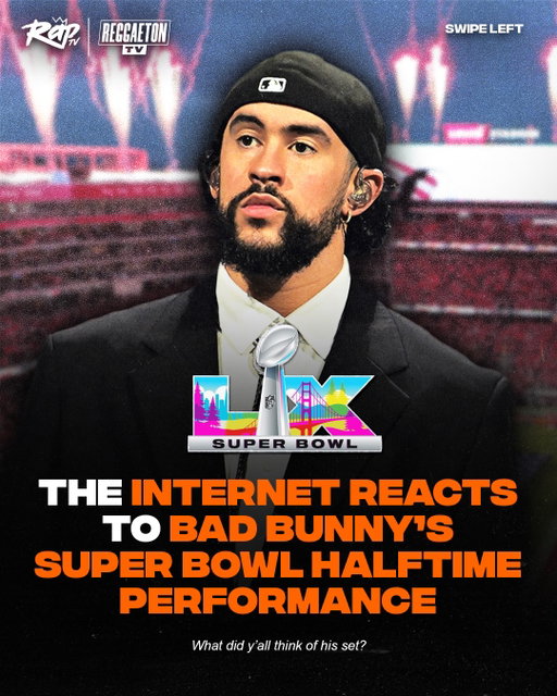 The internet reacts to #BadBunny’s Super Bowl Halftime performance‼️

What were y’all’s first impressions⁉️

Follow @reggaetontv for more Bad Bunny content‼️