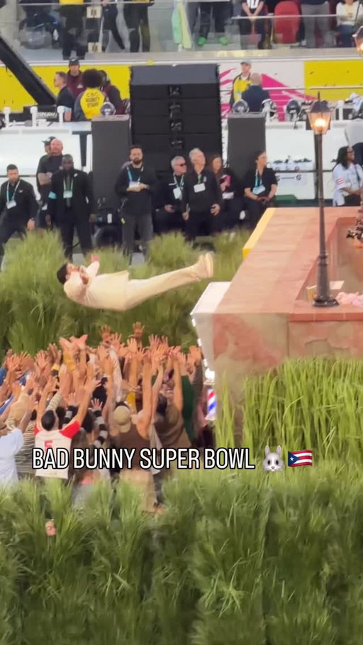 Bad Bunny Super Bowl halftime show 🔥

#badbunny #superbowl