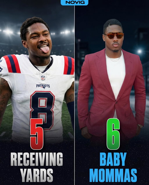Stefon Diggs has more baby mommas than receiving yards tonight🔥