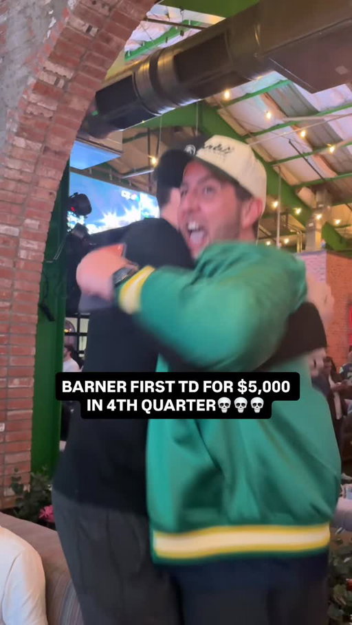 BARNER FIRST TD BANNNGGGG UNREAL CASHHH!!!!! 💀💀