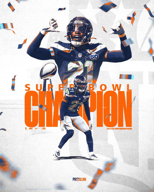 From Champaign to champion.