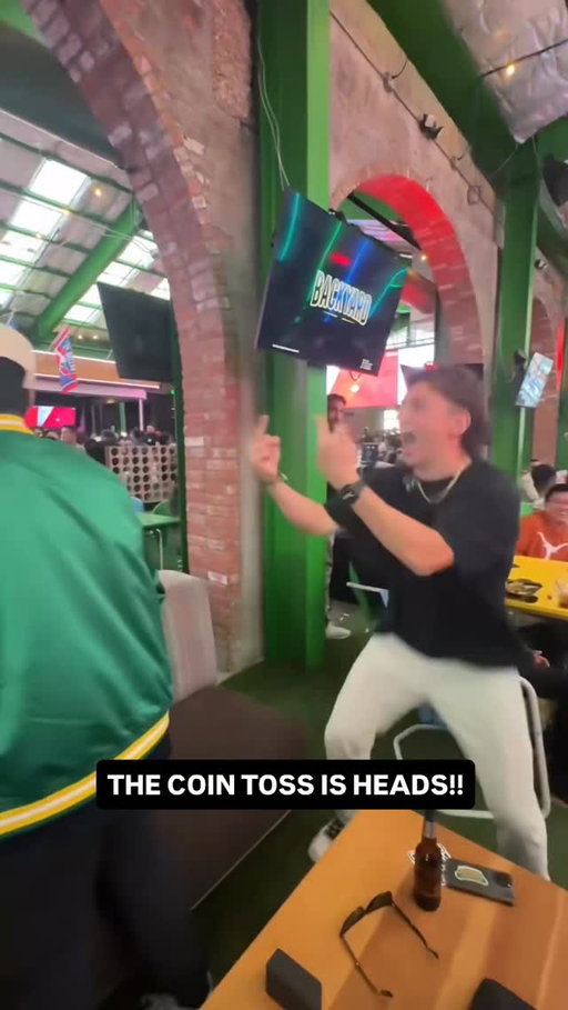 IT WAS ALWAYS HEADS!!! BAAAAAAANG 🤣🤣💀 @bookitwithtrent 

#superbowl #sportsbetting #superbowl2026 #superbowl60 
#nflfootball