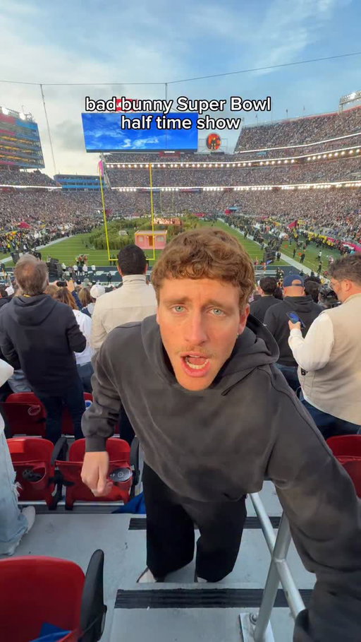 1 minute of pure joy 

Invitation from @marriottbonvoy 

#badbunny #Superbowl #halftimeshow