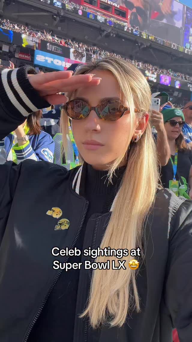 Also spotted MGK, Kevin James, Chris Pratt, Jon Bon Jovi & Travis Scott #superbowl #celebrities