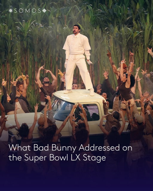 Bad Bunny’s Super Bowl LX Halftime show at Levi’s Stadium in Santa Clara, California, was historic. For the first time in the 60-year history of the NFL’s championship game, the halftime performance was presented largely in Spanish. Benito Antonio Martínez Ocasio used his 13-minute slot not just to perform hits, but to tell musical and visual stories that resonated with our communities. Amid boycotts from the U.S. political right — including criticism from President Donald Trump and Turning Point USA’s alternative, so-called “All-American” Halftime show — @badbunnypr brought joy, love, and resistance to the stage. Swipe to see how.