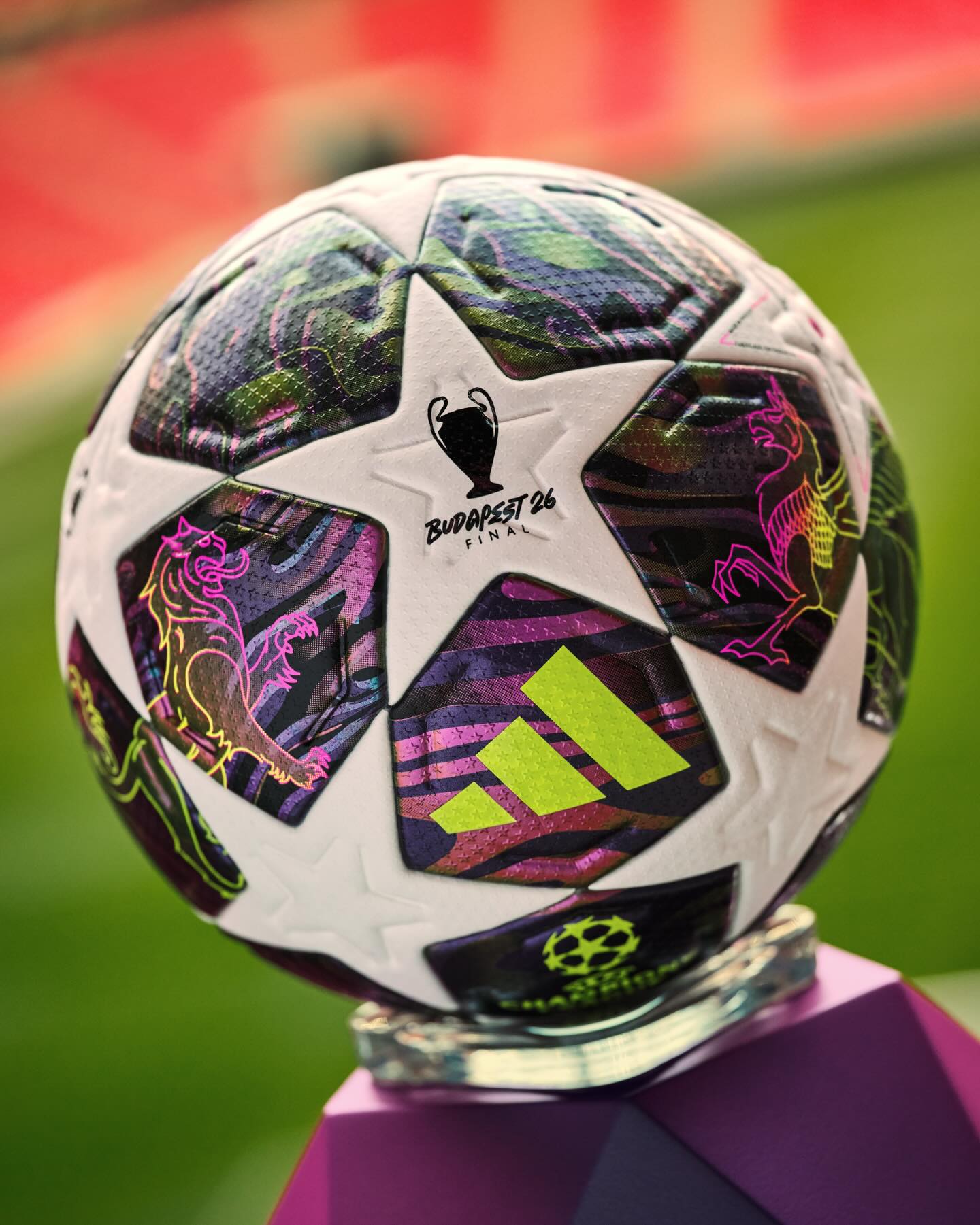 this ball doesn’t do small moments. 😮‍💨⭐ 

introducing the UEFA Champions League Final ball. 🏆✨