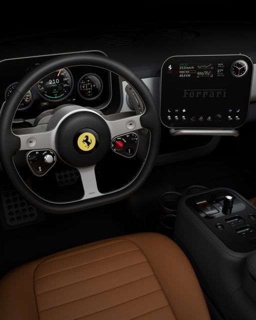 Introducing the interior and interface of the Ferrari Luce, our first fully electric model that presents a new, cross-disciplinary design language into an authentic Ferrari experience. 

Designed in close collaboration with the creative collective team LoveFrom in San Francisco, the #FerrariLuce embraces electric architecture as a new opportunity, rethinking every detail of the cabin, interface, and controls.

Each element, from the Binnacle and Control Panel to the tactile switches and custom interface, has been designed to connect the driver with the car in a completely new way.

Discover more at the link in bio.

#Ferrari