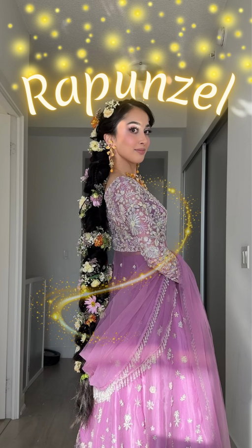 turning myself into south asian rapunzel because she is my favourite princess 🏮✨

dress @aquibhayaat
hair @hairlicioustyles using @bellamihair silk seam clip ins, off black (2 packs of 26 inches)
jewellery: @the_vintage_snob
flowers @designedbytsg
henna @henna.boutique
nails @zhr.nails_

@lancomeofficial tonique confort
@urbandecaycosmetics slick brow
@benefitcanada gimme brow shade 4
@milkmakeup hydro grip primer
@glowrecipe dew drops
@maybelline pink color corrector 
@makeupforever  hydra glow foundation in 1n06
@kosas concealer 2.3n
@makeupbymario shaping stick
@diorbeauty pink lilac blush stick
@dasique_official powder blushes I just layered some soft pinks
@onesize pink powder
@charlottetilbury limited edition pink pressed powder
@colourpopcosmetics eyeshadow palette but I think it’s discontinued ): you can use any purple palette tbh
@shiseido lash curler
@benefitcosmetics bad gal bang mascara waterproof
@houseoflashes tigress lashes
@rhode lift liner but I mixed it with like 5 other shades lol
@charlottetilbury setting spray
@diorbeautylovers miss Dior solid perfume

#desi #pakistani #rapunzel #tangled