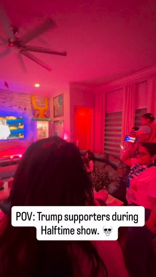 Trump supporters mad as fuck right now. 🤣🤣🤣 
.
.
.
.
#superbowl #puertorico🇵🇷 #football #halftime #america