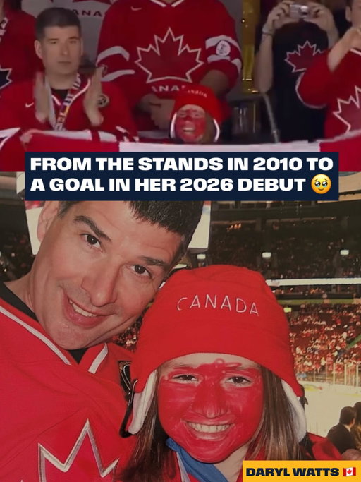 From the 2010 gold medal game to scoring her first goal for Team Canada in her 2026 debut 🥹

What a full circle moment for Toronto Sceptres’ Daryl Watts! 🍁