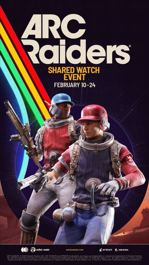 You watch my back, I'll watch yours - that’s how Speranza keeps ticking 🫶
Join your fellow Raiders in celebrating the Shared Watch; team up with strangers, turn your barrels on the machines, and earn rewards in the process.
The Shared Watch Event begins tomorrow!
#ARCRaiders #arcraidersgame #enlistresist