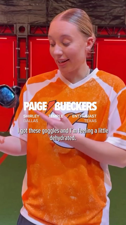 Anything is possible when you’re hydrated ⚡️ Ask @paigebueckers.