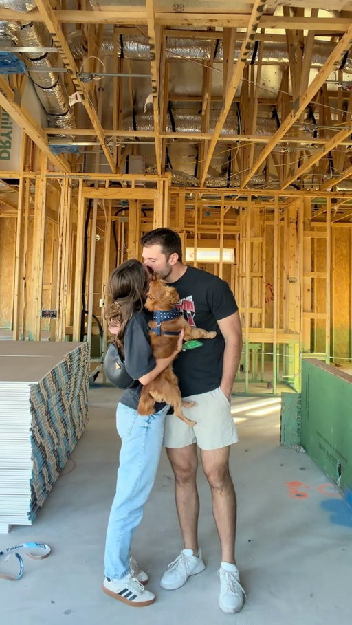 I’ve dreamed of this phase of life since I was a little girl, and my heart feels fuller than I ever imagined 🥹🩷 
I’m so excited for this chapter @zachshallcross 😘
.
.
.
.
#newhome #explore #love #construction #married