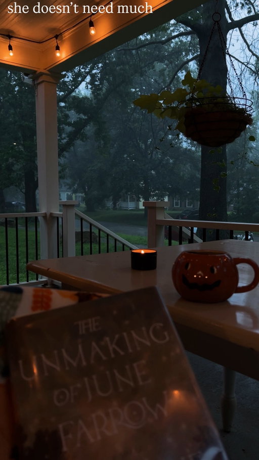 Is it really too much to ask for? 🤷🏻‍♀️⛈️📖☕️

We have a predicted high temperature of 75 degrees today (which is wilddddd) but it has me feeling SO ready for spring and more importantly, spring thunderstorms! They’re just so magical. 🥰✨

#pluviophile #rainyweather #soothingsounds #relaxingsounds #coveredporch front porch sitting, bookish, reading time, front porch reading, summer thunderstorm in the Midwest