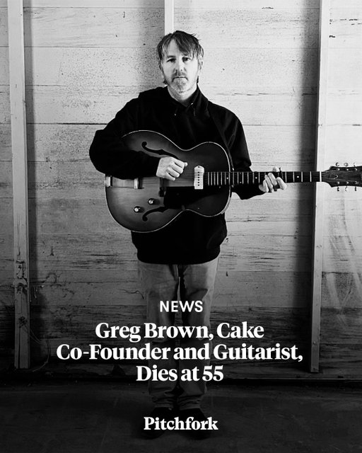 Greg Brown, the original guitarist and co-founding member of ’90s alt-rock eccentrics Cake, has died. Read more at the link in bio.

📷 courtesy of the Greg Brown Family