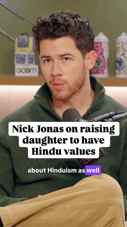 @nickjonas on his religious journey and raising his daughter to have Hindu values