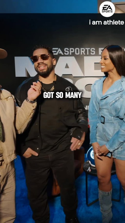 yea Russ list is SOLID - what’s yalls top 3 CiCi songs?! you really can’t go wrong tho 🎶

let us know ⬇️

Interview with Darien Rencher @d_rench 

@easportsofficial #Madden26

#russellwilson #ciara #nfl #music