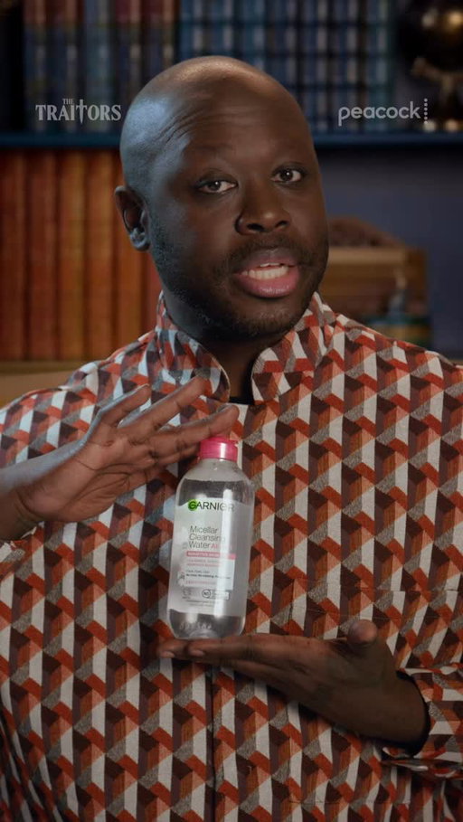 #Garnier_Partner They may question your loyalty, but they’ll never question your makeup removal strategy. #TheTraitorsUS is streaming now on Peacock, new episodes Thursdays.