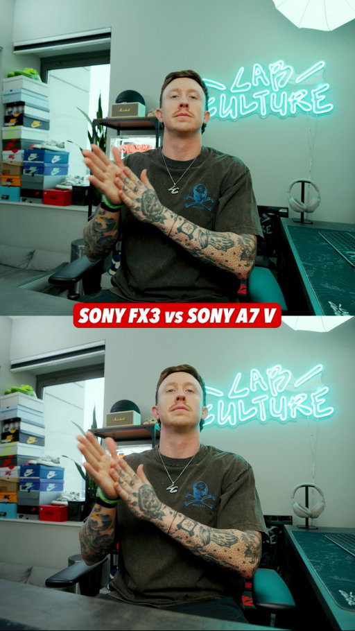 Sony Fx3 vs Sony A7 V - Did you guess right?

I’ve been rocking the Fx3 as my daily driver for all things video for 4+ years

Recently picked up the A7 V to add a hybrid camera back into the mix

Which looks better 👀🤘🏻🧪

#sonyalpha #sonya7v #sonyfx3 #tech #cameragear